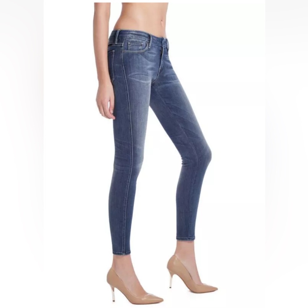 New Guess Marciano No 61 The Skinny Pant Crop Denim Jeans 10 30
